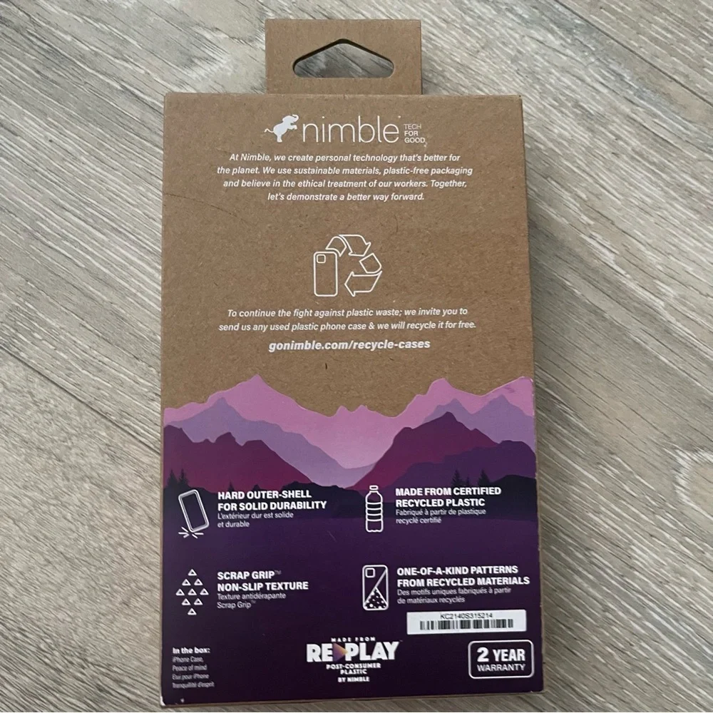 Nimble Purple and Gray Iphone 13 Pro